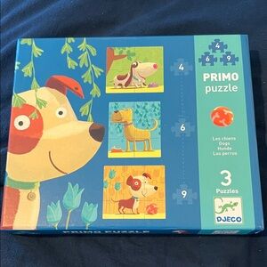 Djeco 3 Animal Puzzles